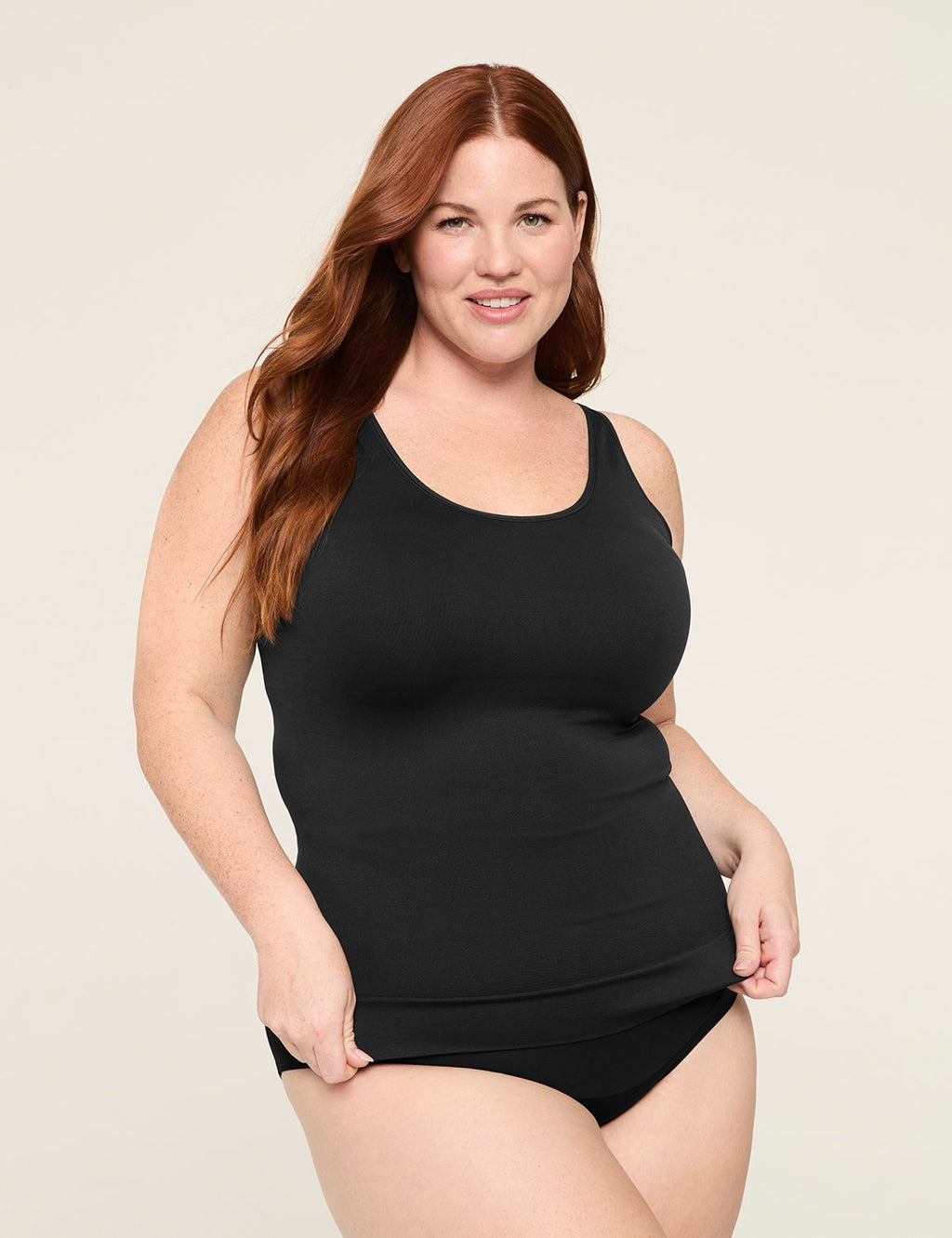 Onzichtbaar modelbouwkorset voor heupen en dijen met zeer hoge taille