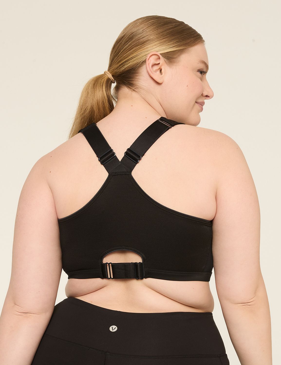 LIVI draadloze naadloze sportbeha met gemiddelde impact