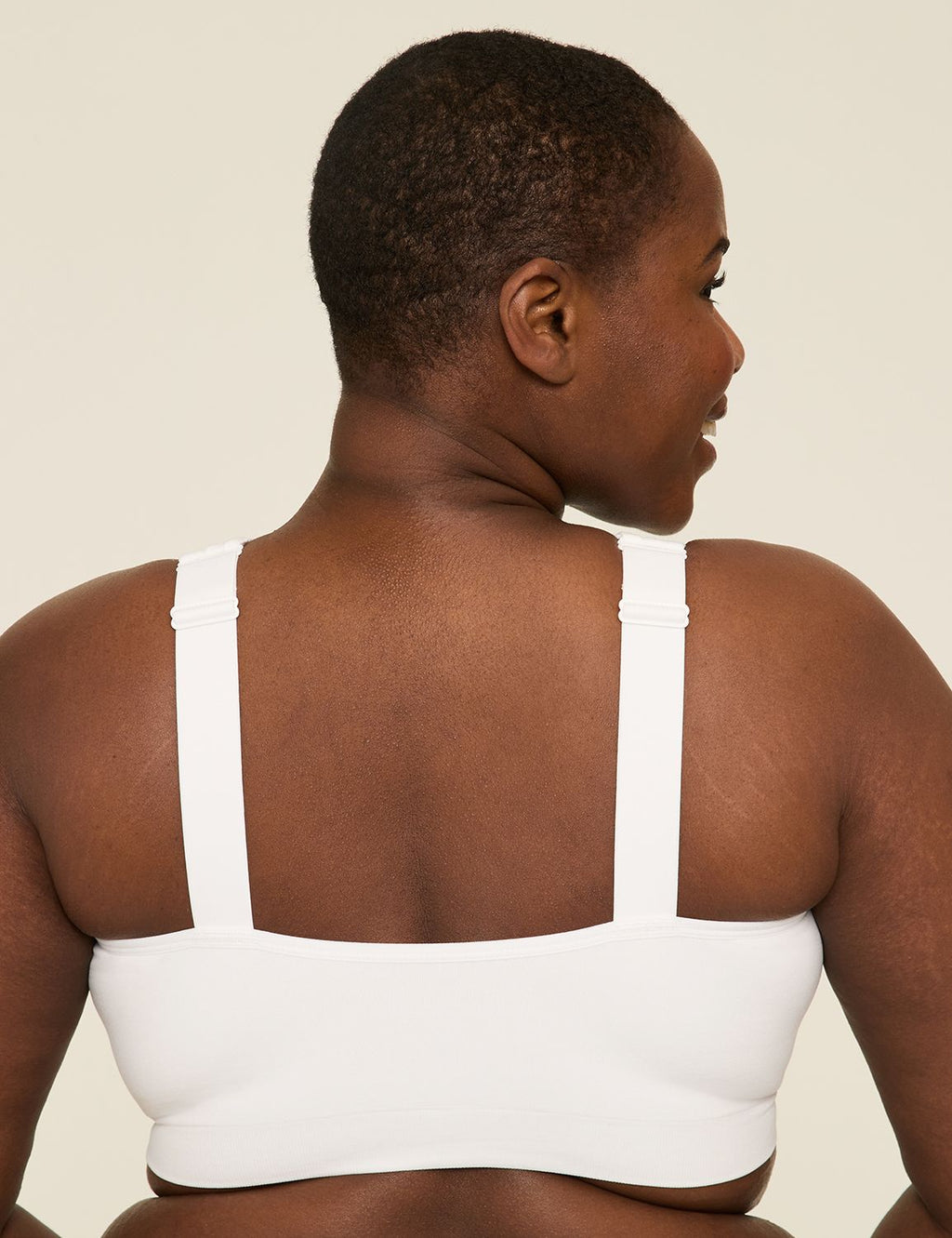 LIVI draadloze naadloze sportbeha met gemiddelde impact