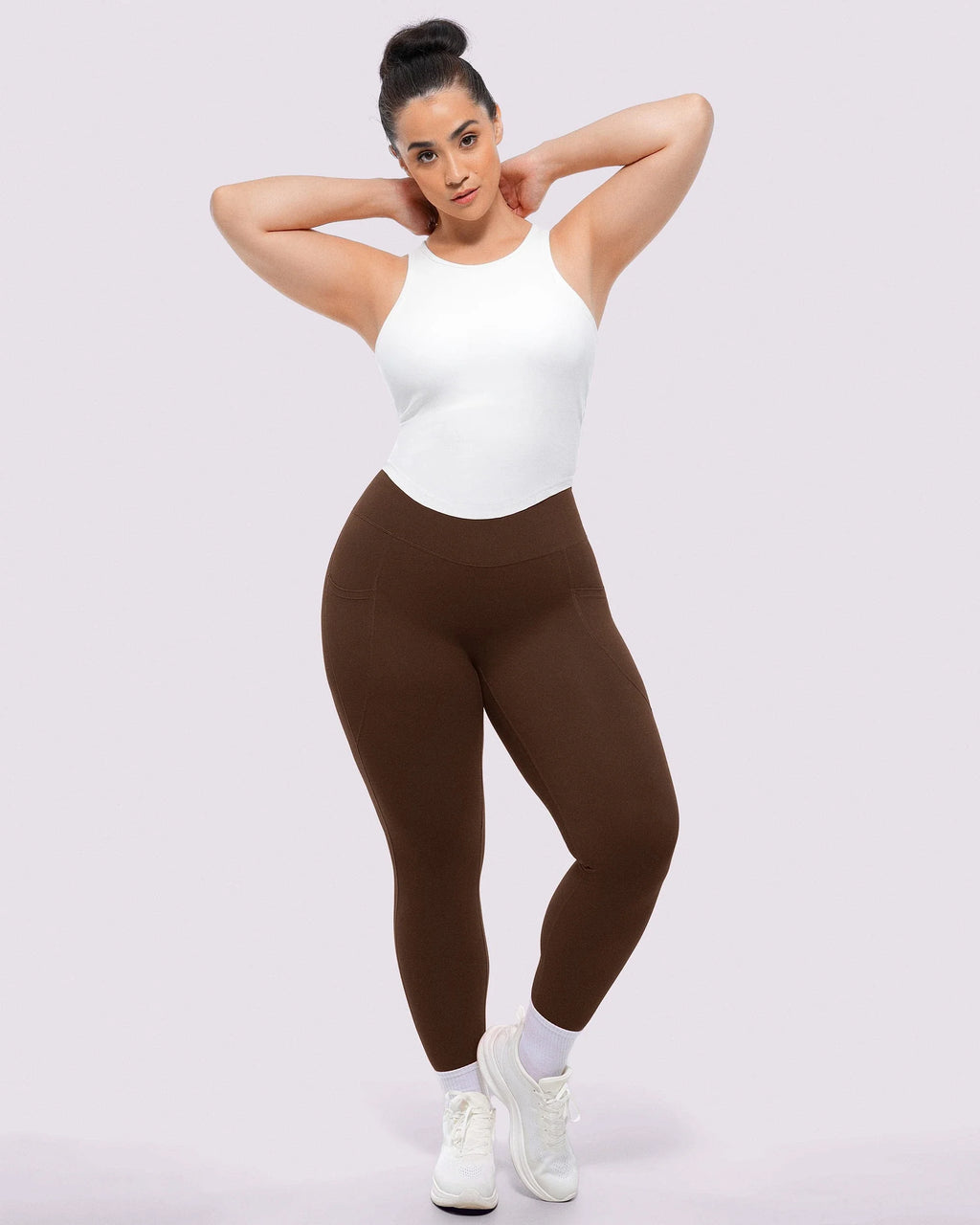 NeoSweat® AirSlim® vormgevende legging met hoge taille en steekzakken