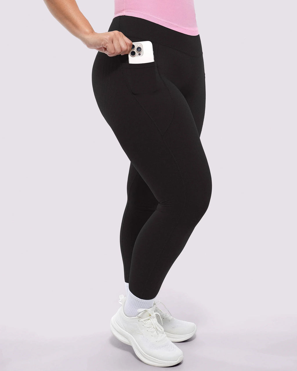 NeoSweat® AirSlim® vormgevende legging met hoge taille en steekzakken