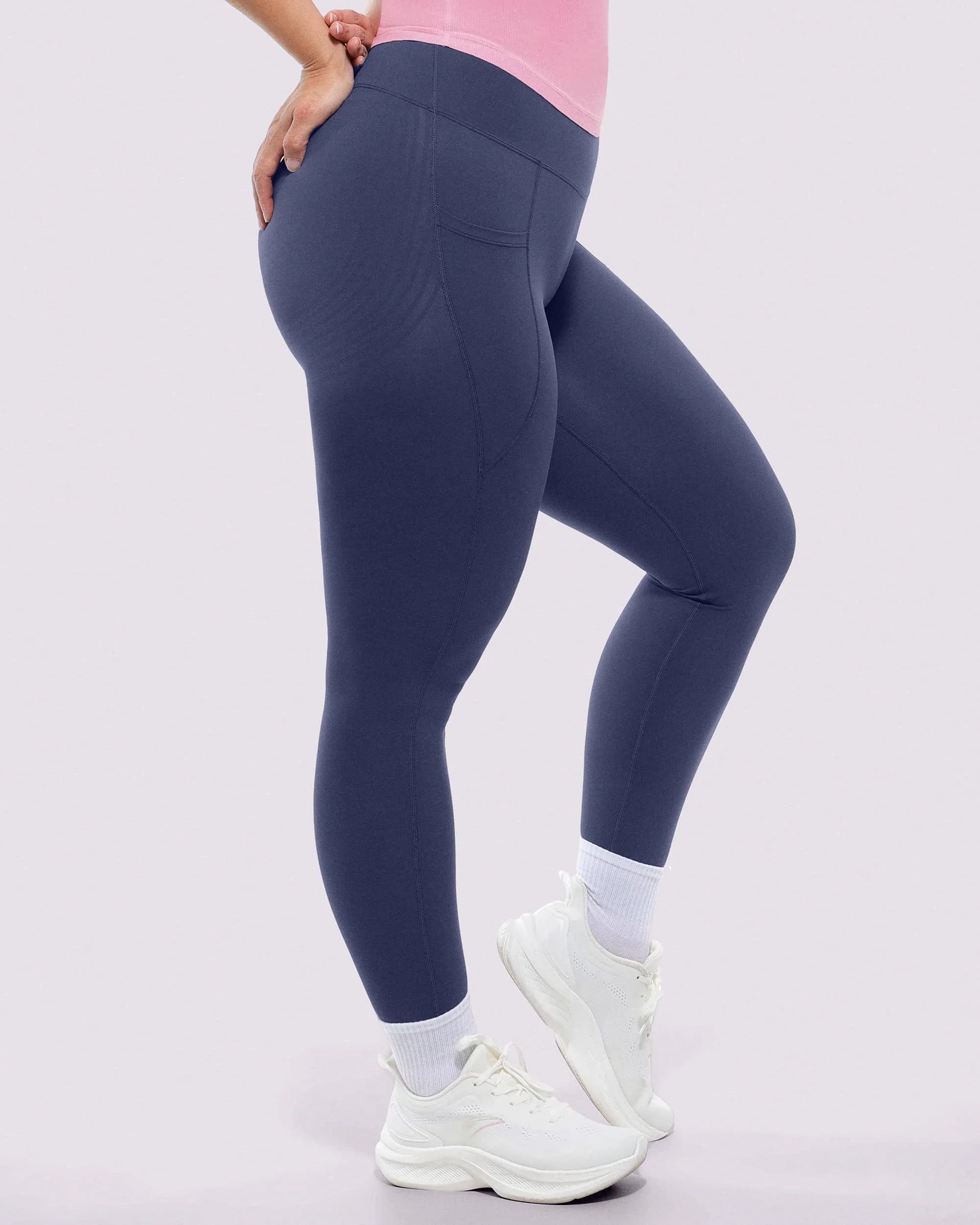 NeoSweat® AirSlim® vormgevende legging met hoge taille en steekzakken