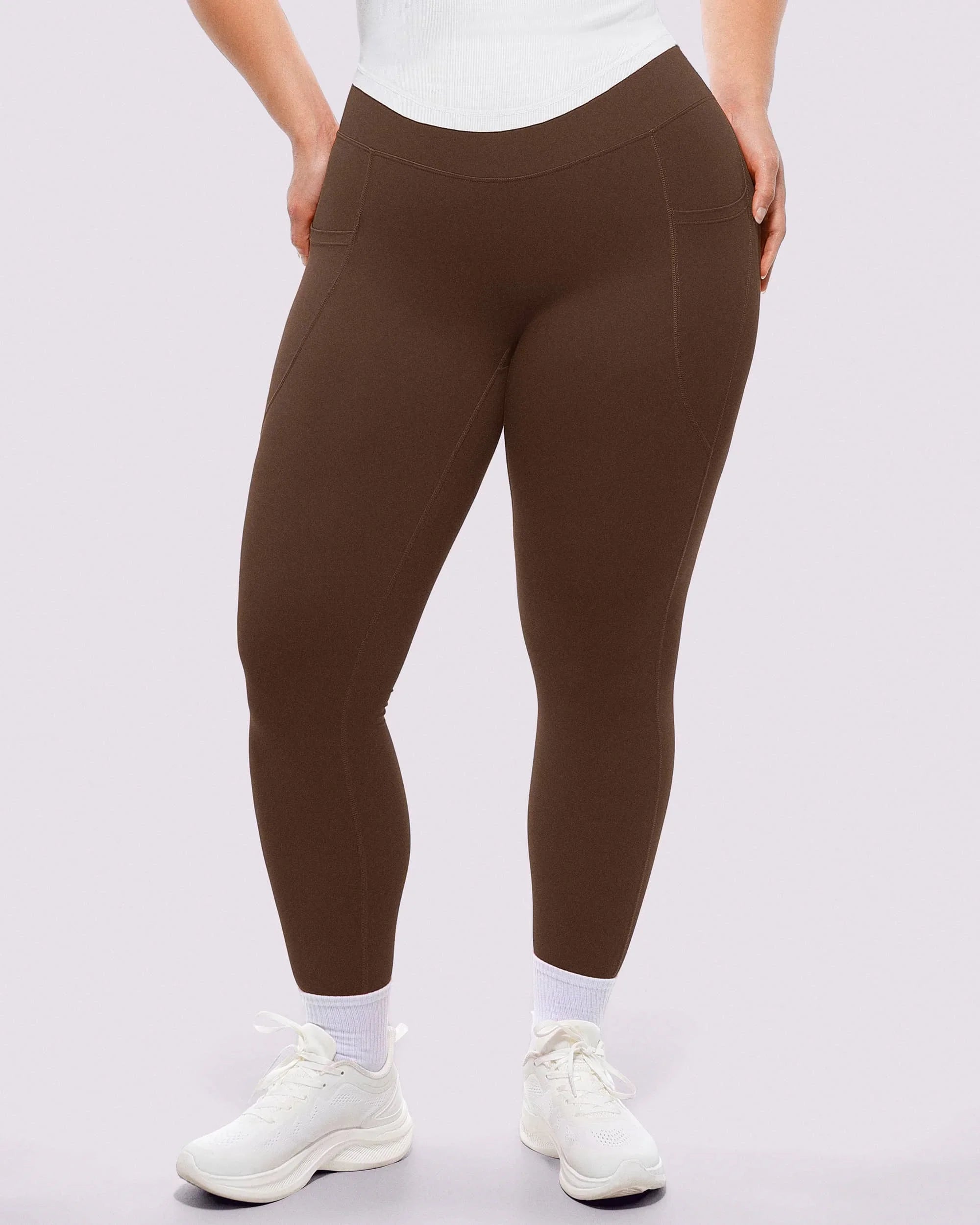 NeoSweat® AirSlim® vormgevende legging met hoge taille en steekzakken