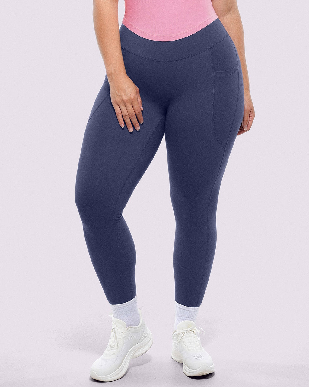 NeoSweat® AirSlim® vormgevende legging met hoge taille en steekzakken