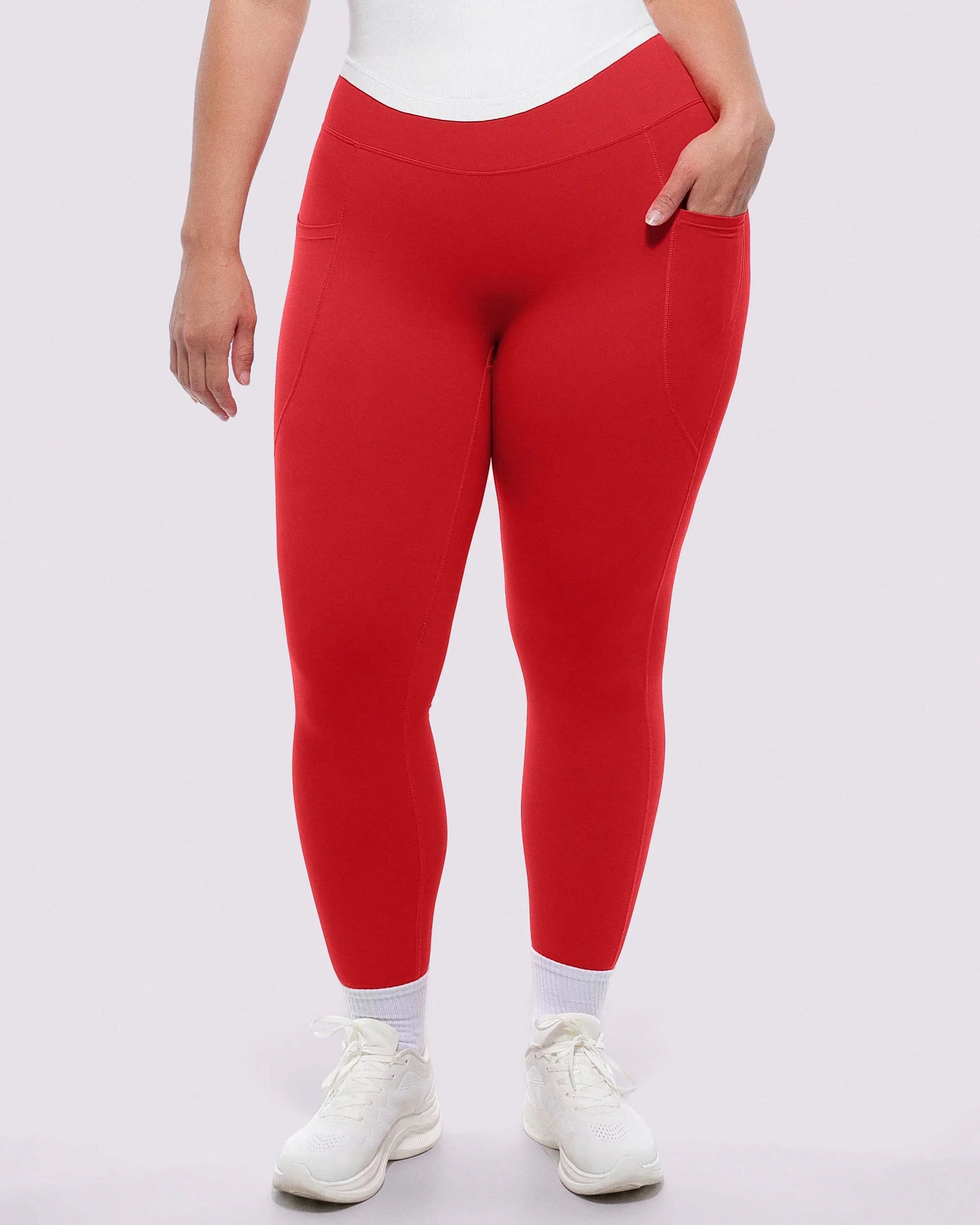NeoSweat® AirSlim® vormgevende legging met hoge taille en steekzakken