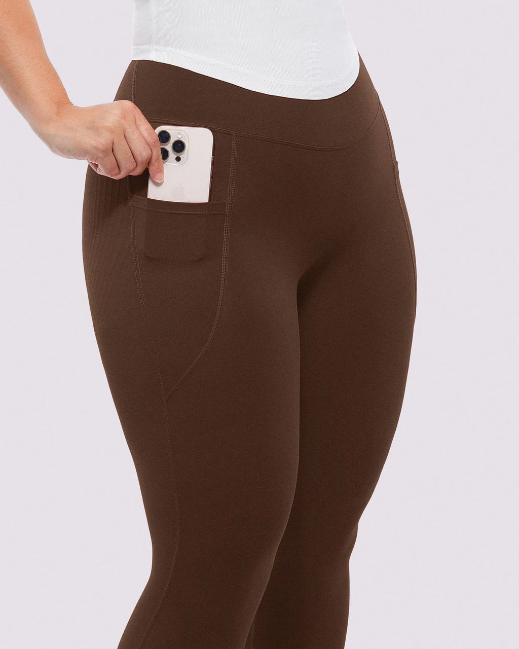 NeoSweat® AirSlim® vormgevende legging met hoge taille en steekzakken