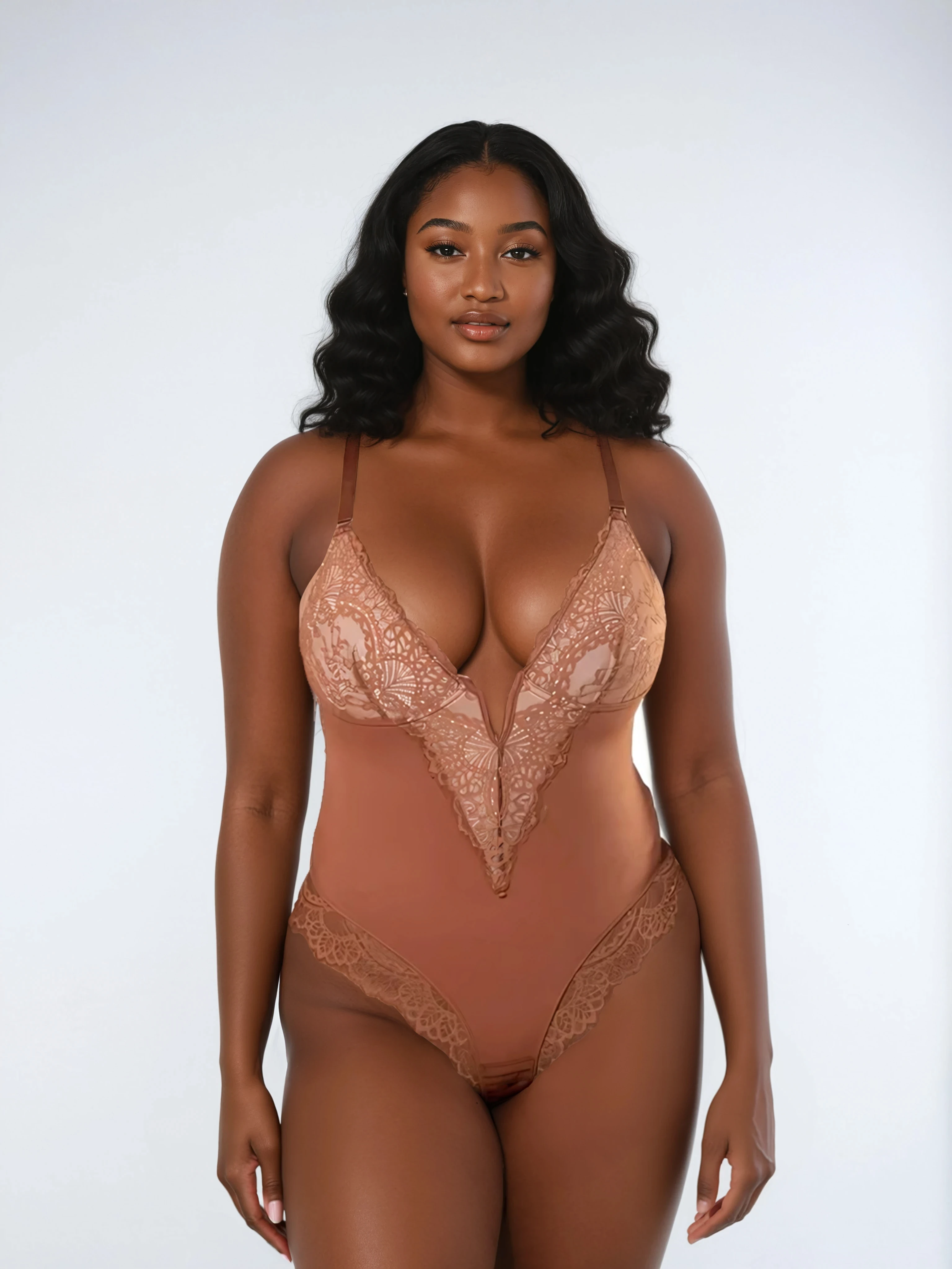 Be Yourself® Zoë - Luxe kanten bodysuit