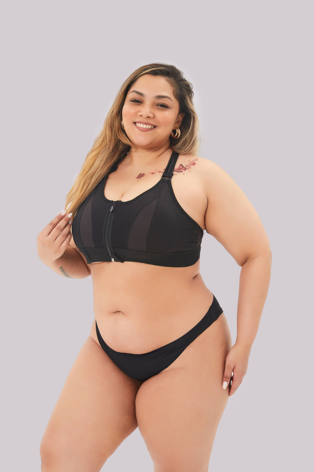 Be Yourself® Workout - schokbestendige push-up sportbeha