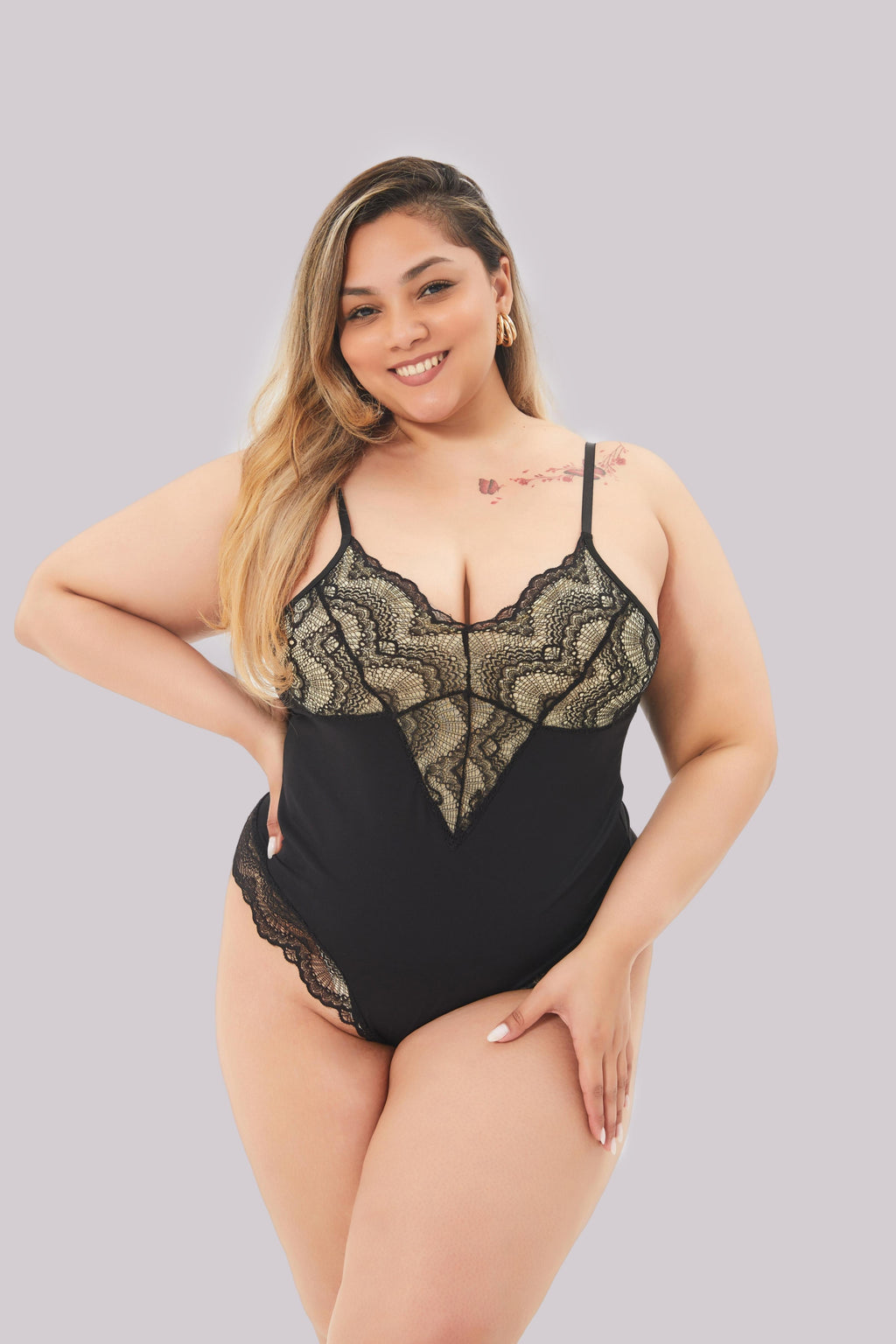 Be Yourself® Rosaline - Shapewear kanten bodysuit