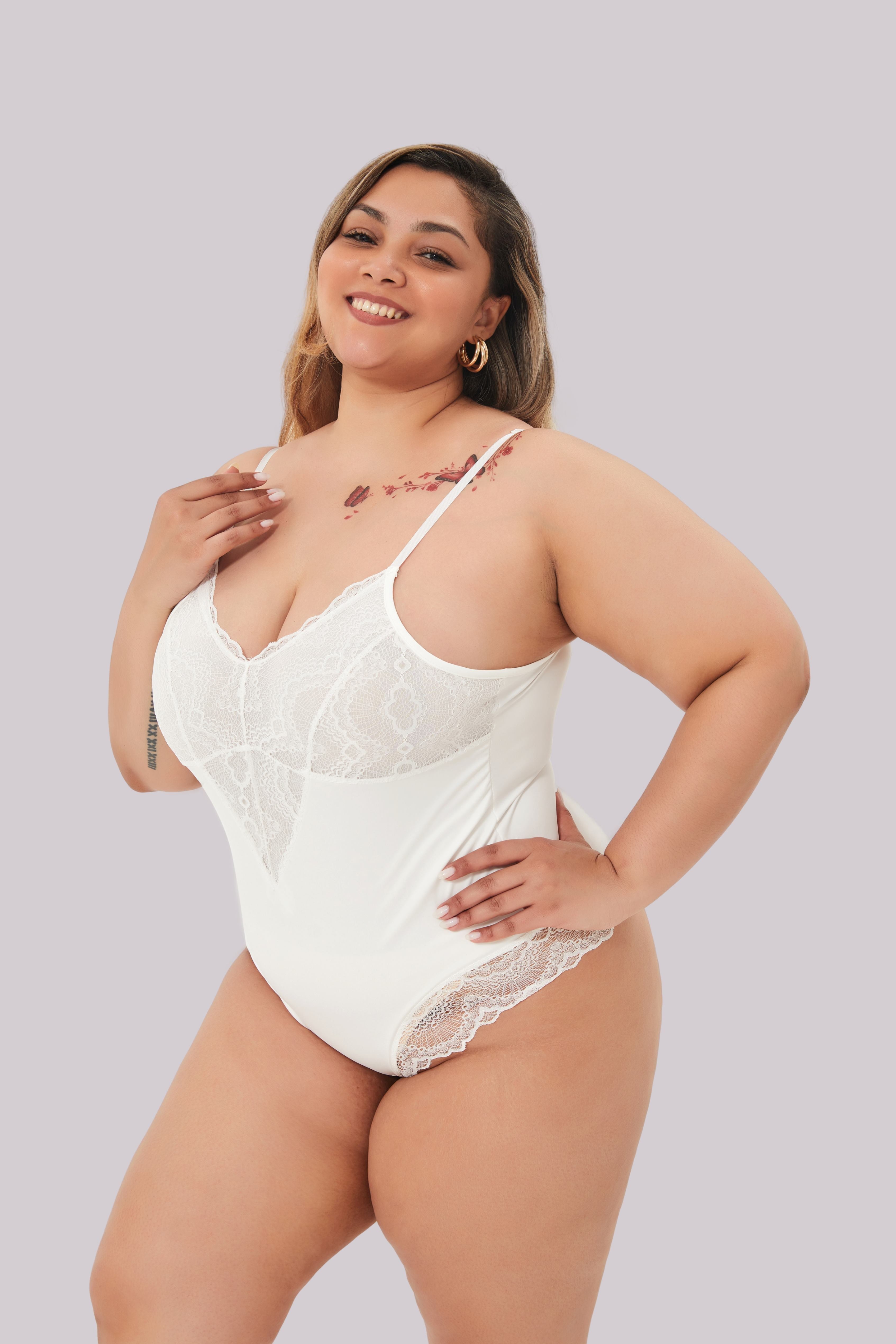 Be Yourself® Rosaline - Shapewear kanten bodysuit