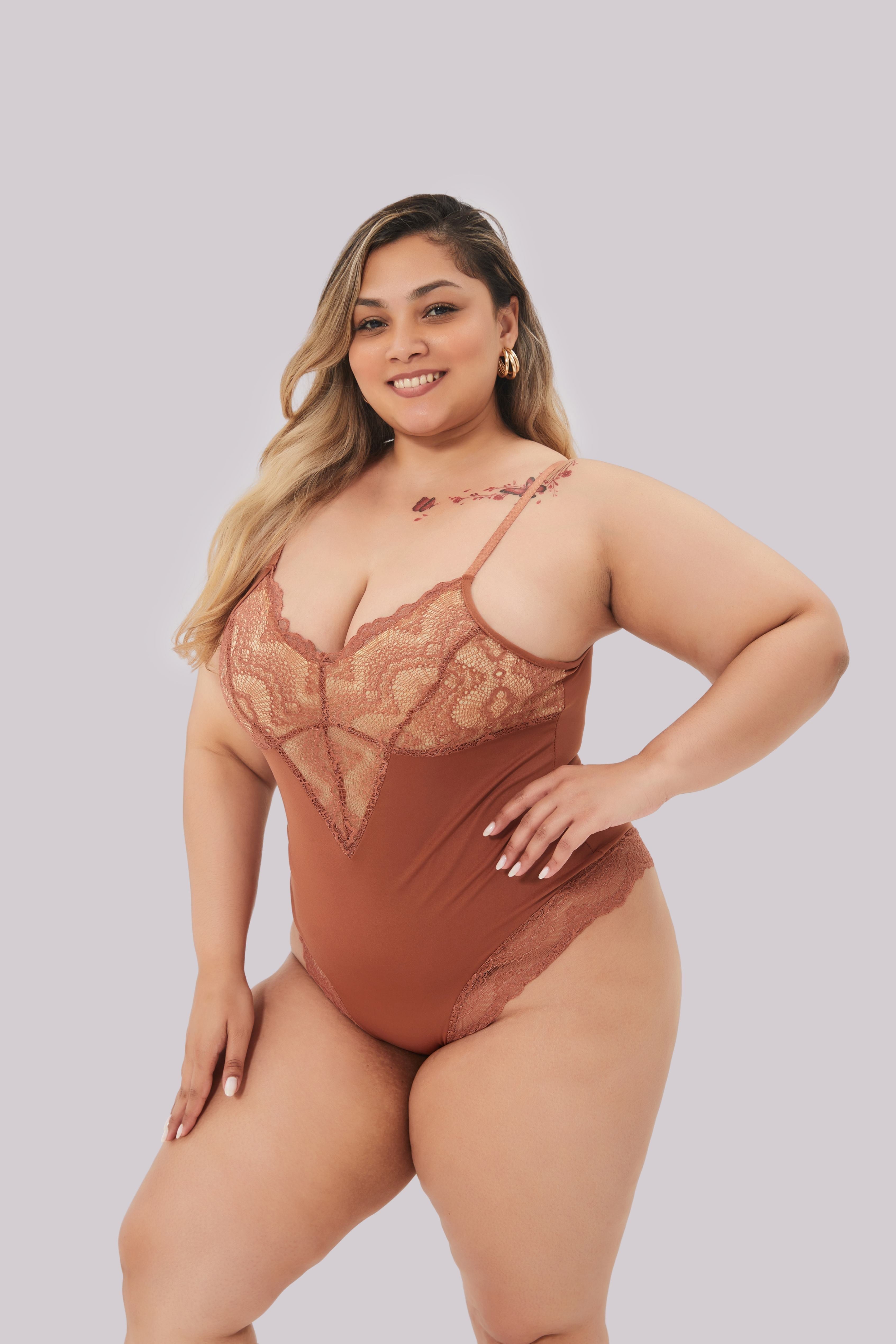 Be Yourself® Rosaline - Shapewear kanten bodysuit
